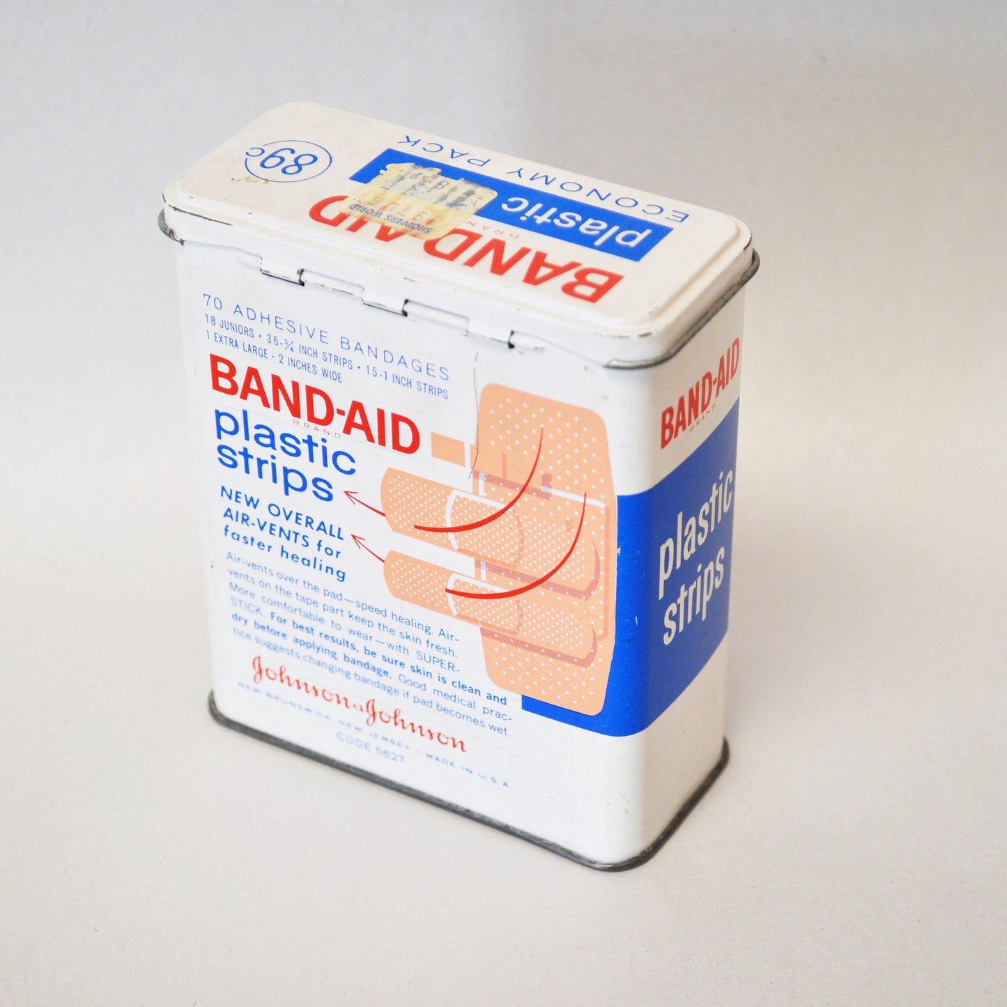 Vintage Band Aid Box